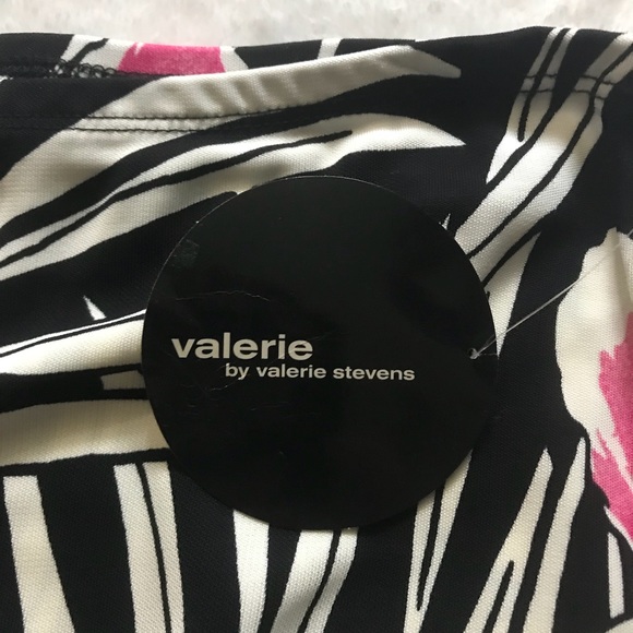 Valerie by Valerie Stevens Tropical Print Pants - Picture 3 of 5